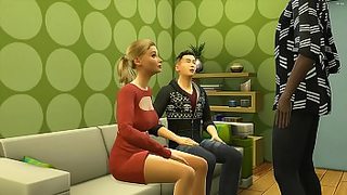 cute gothic teen getting fucked by old m