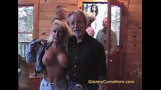 granny spread hairy pussy on cock