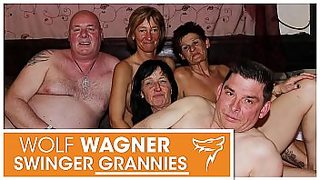 young and old swingers having group sex