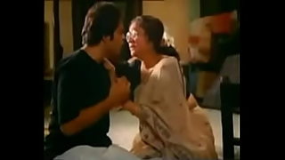 indian old aunty son sex