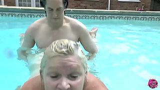 pool sex with mom