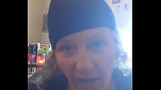 white granny black cum