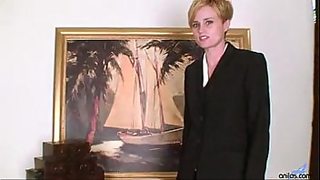 blonde milf secretary venus