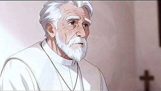 old woman young man sex video
