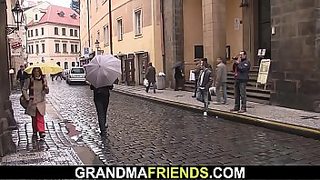 ass fucked getting in older woman