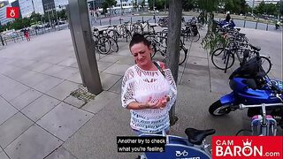 raven haired milf with big naturals gets